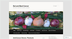 Desktop Screenshot of eatandbeatcancer.com